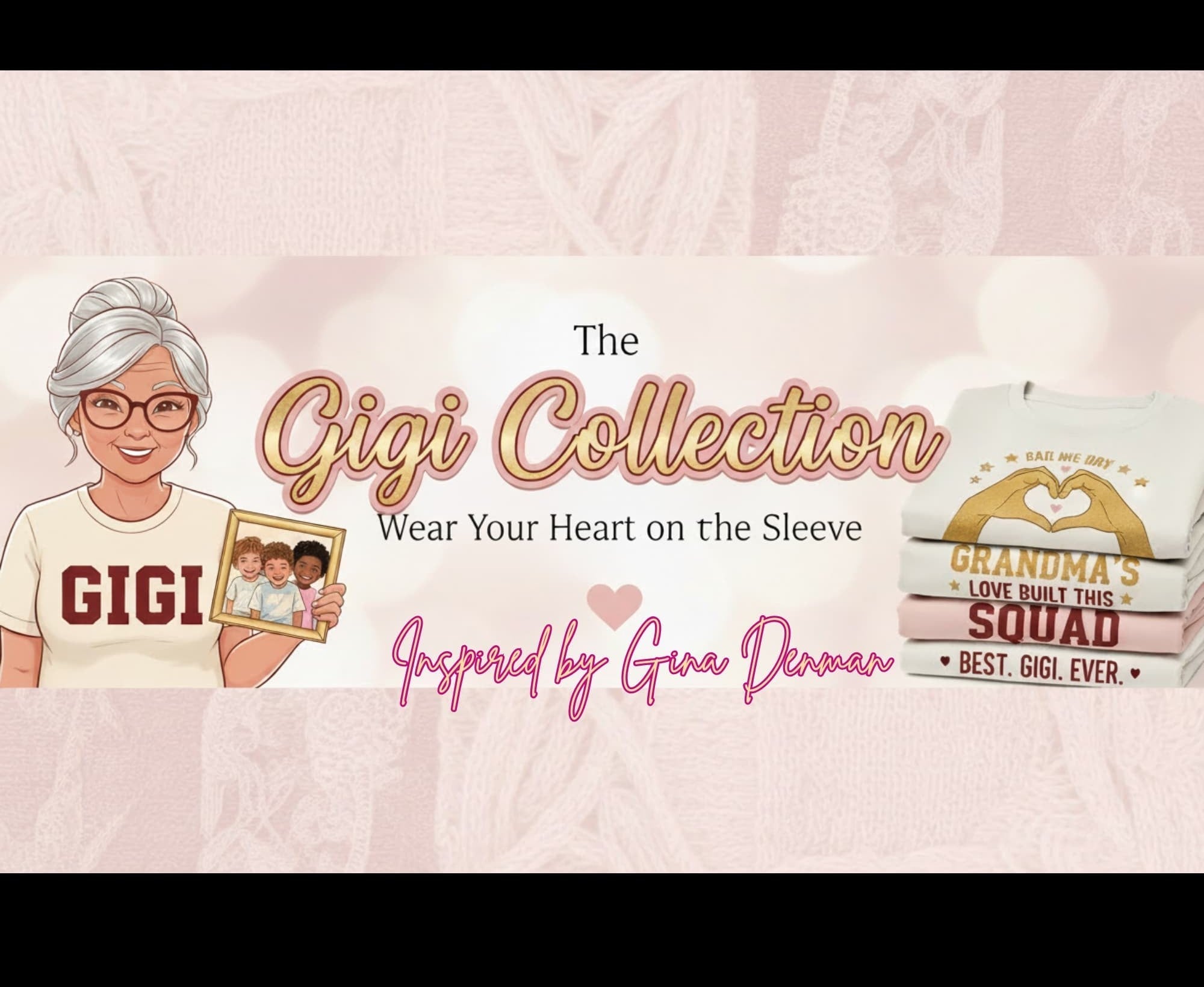 The Gigi Collection inspired by Gina Denman