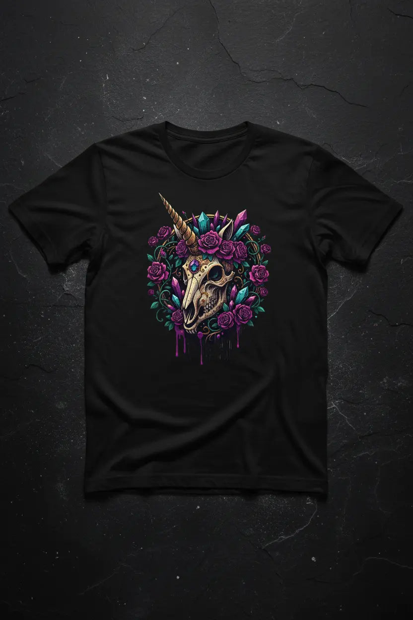 Mystic Unicorn Skull