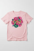 Gigi - Watercolor Peonies Tee