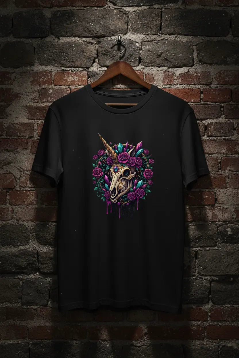 Mystic Unicorn Skull