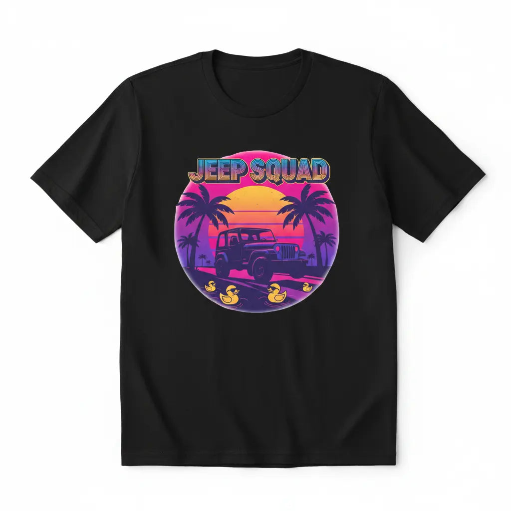 Jeep Squad Sunset Tee