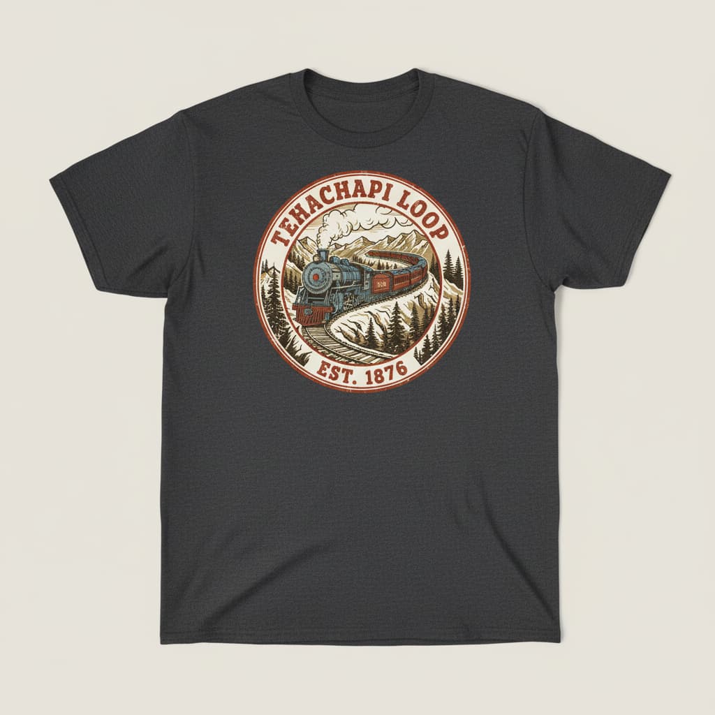 Tehachapi Loop Vintage Tee