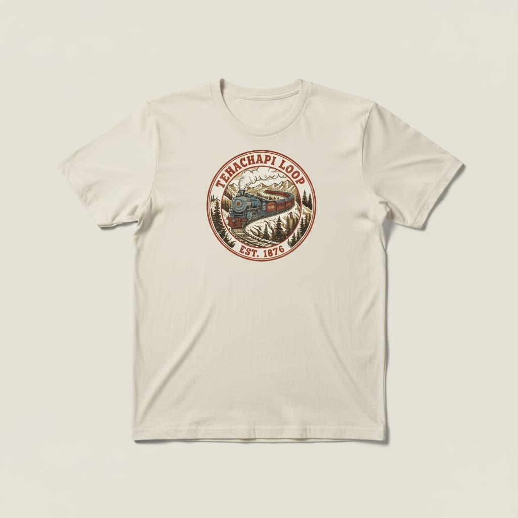 Tehachapi Loop Vintage Tee